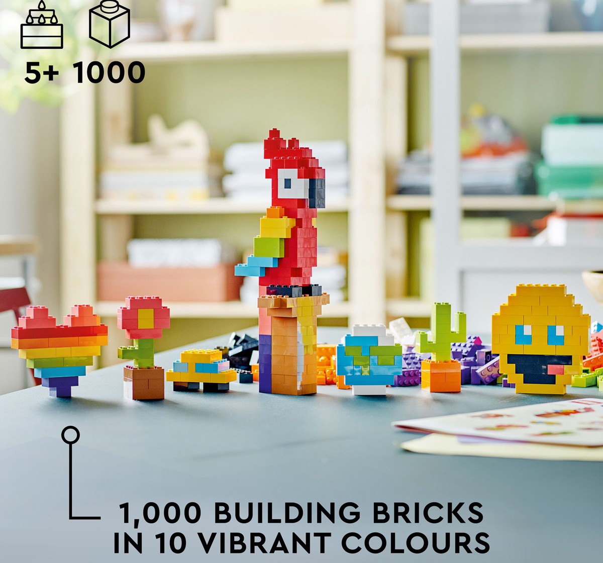 LEGO Classic Lots of Bricks 11030 Building Toy Set 1,000 Pieces Multicolour 5Y+