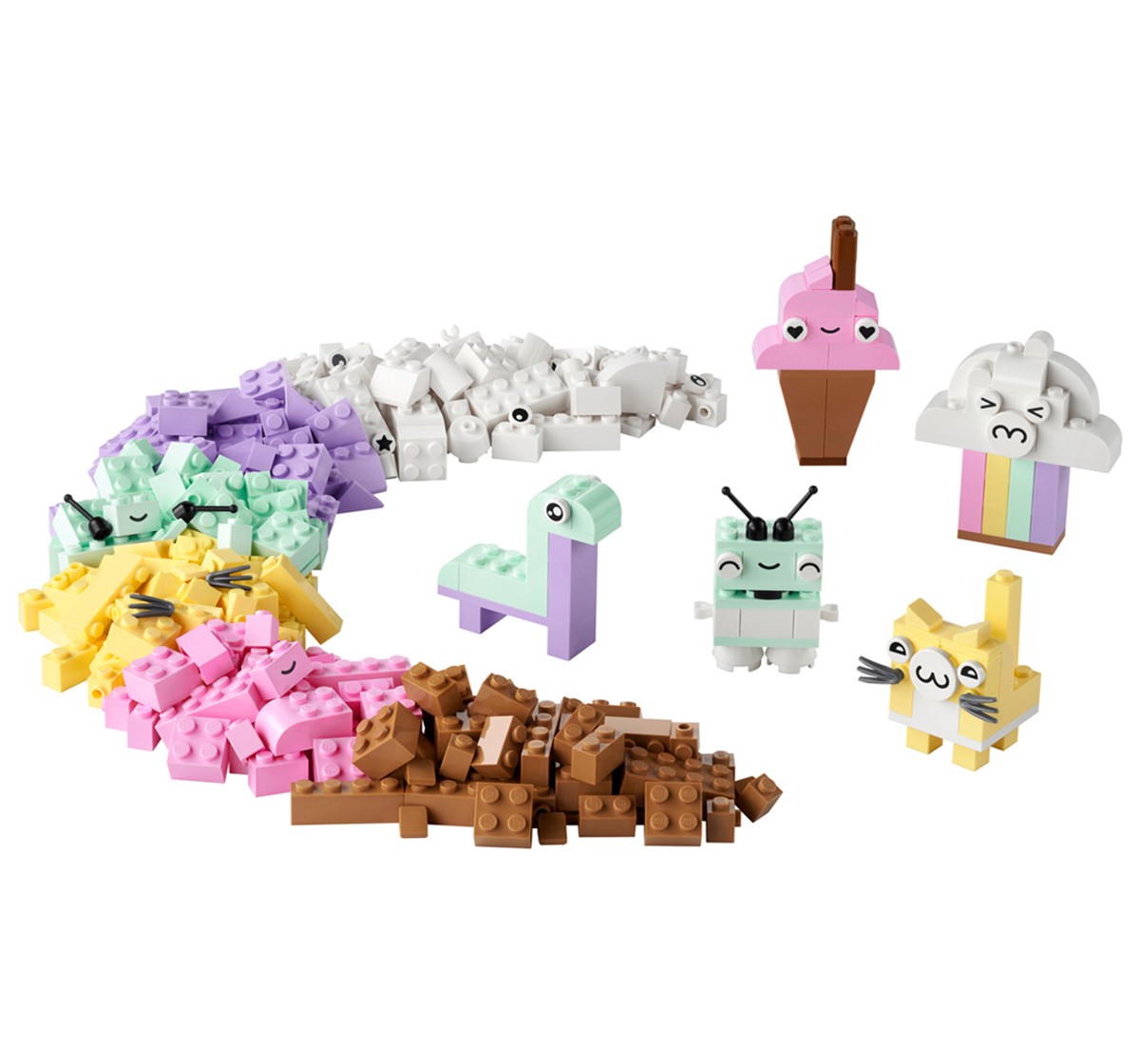 LEGO Classic Creative Pastel Fun 11028 Building Toy Set 333 Pieces Multicolour 5Y+