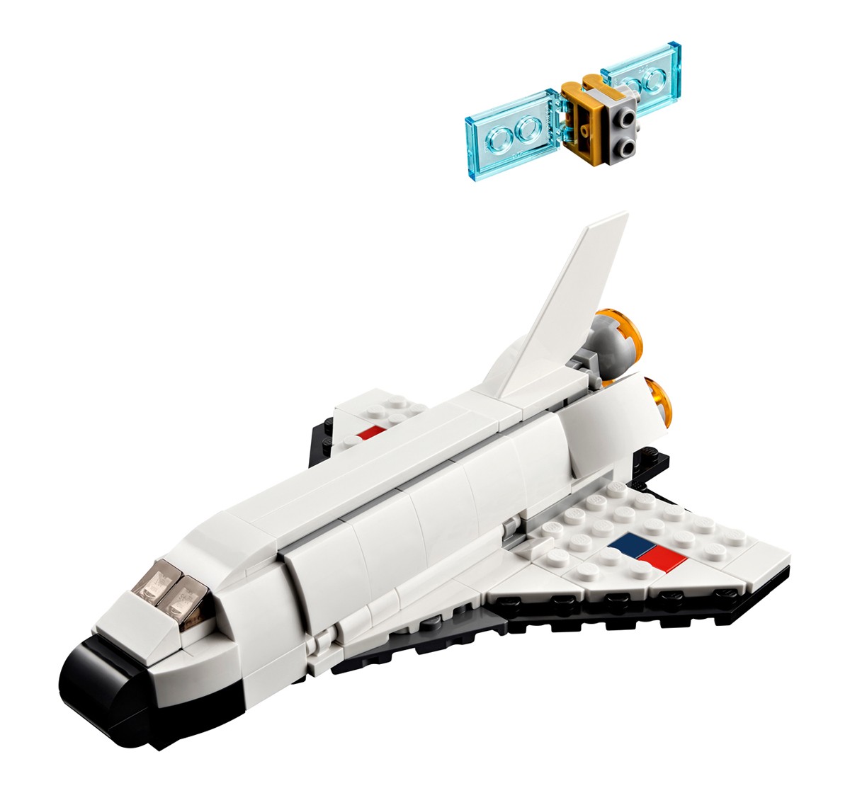 LEGO Creator Space Shuttle 31134 Building Toy Set 144 Pieces Multicolour 6Y+