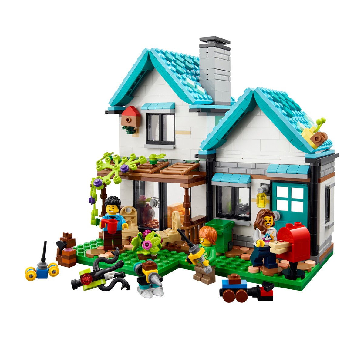 LEGO Creator Cosy House 31139 Building Toy Set 808 Pieces Multicolour 8Y+