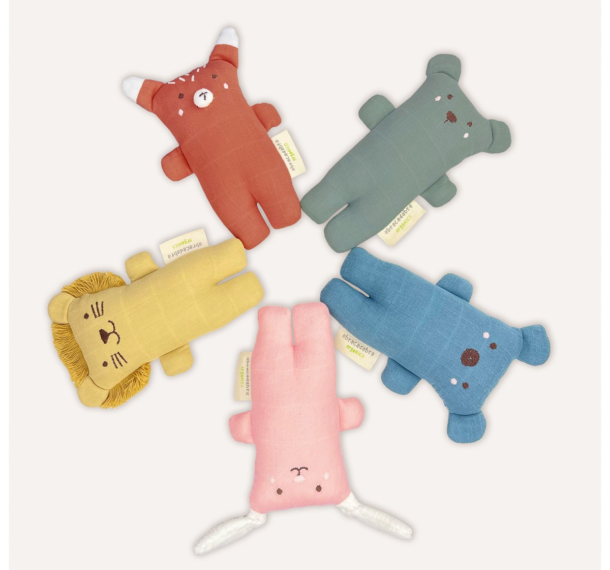 Abracadabra Organics Collectible Cuddle Toy 0Y+ Green
