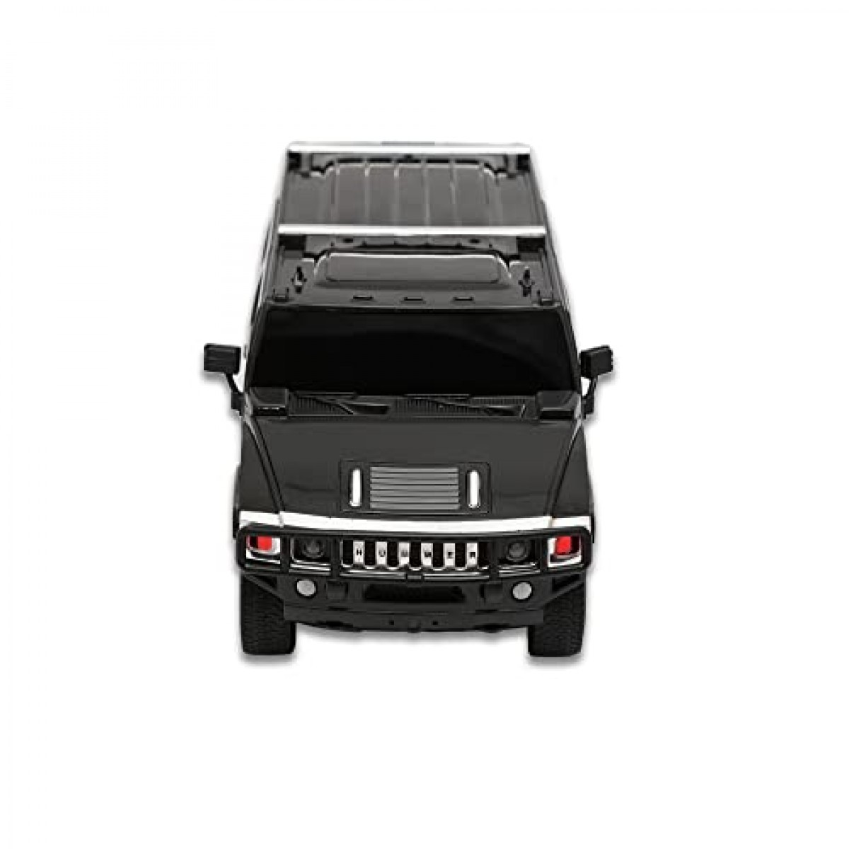 Road Burner Rechargable Remote Control Car for Kids Hummer H2 Full Function, 1:24 Scale Pack of 1, Black, Age 6Y+