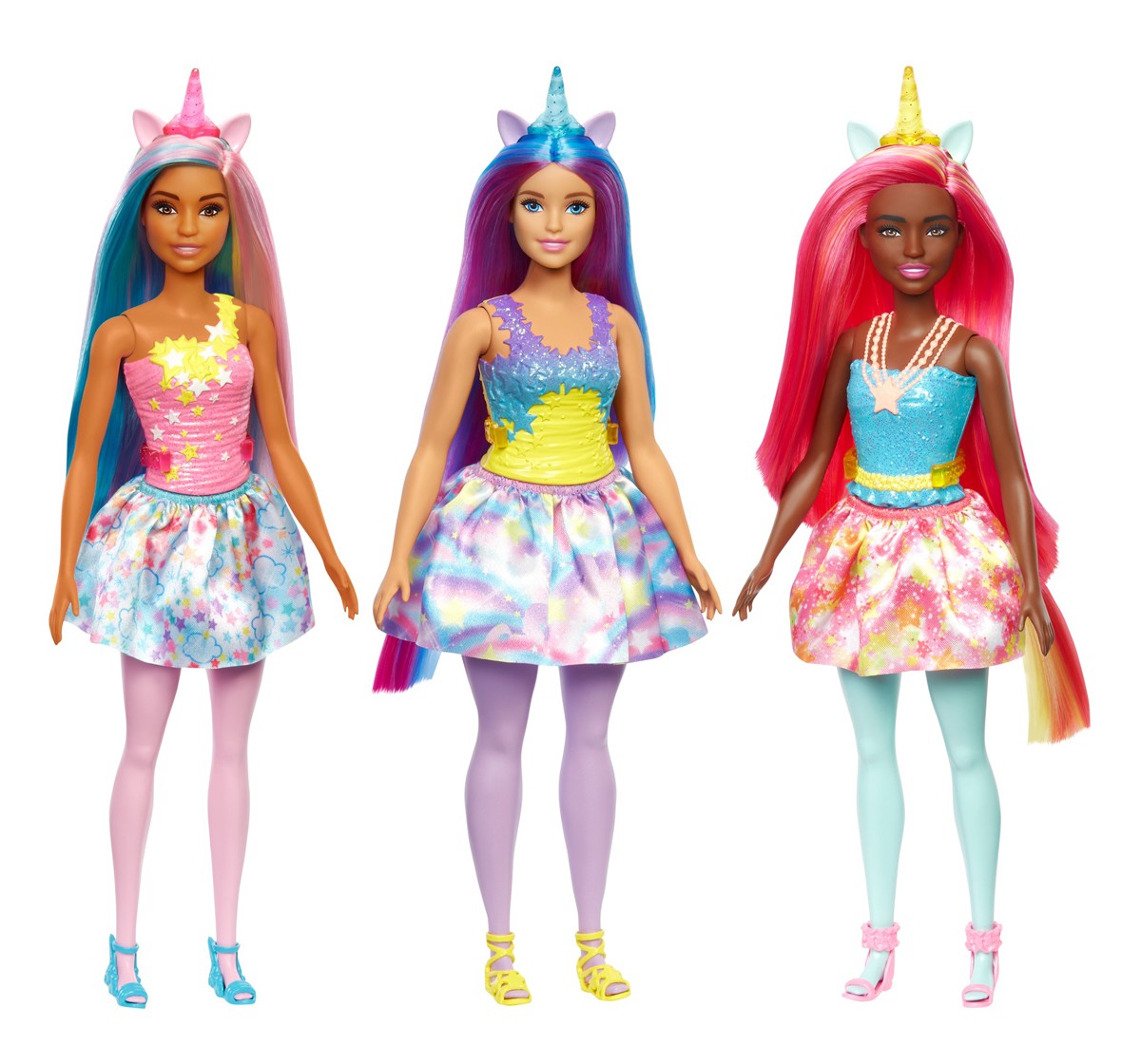 Barbie Dreamtopia Doll,  Fancy Dress-Up, Baby Unicorn, Kids for 3Y+, Assorted