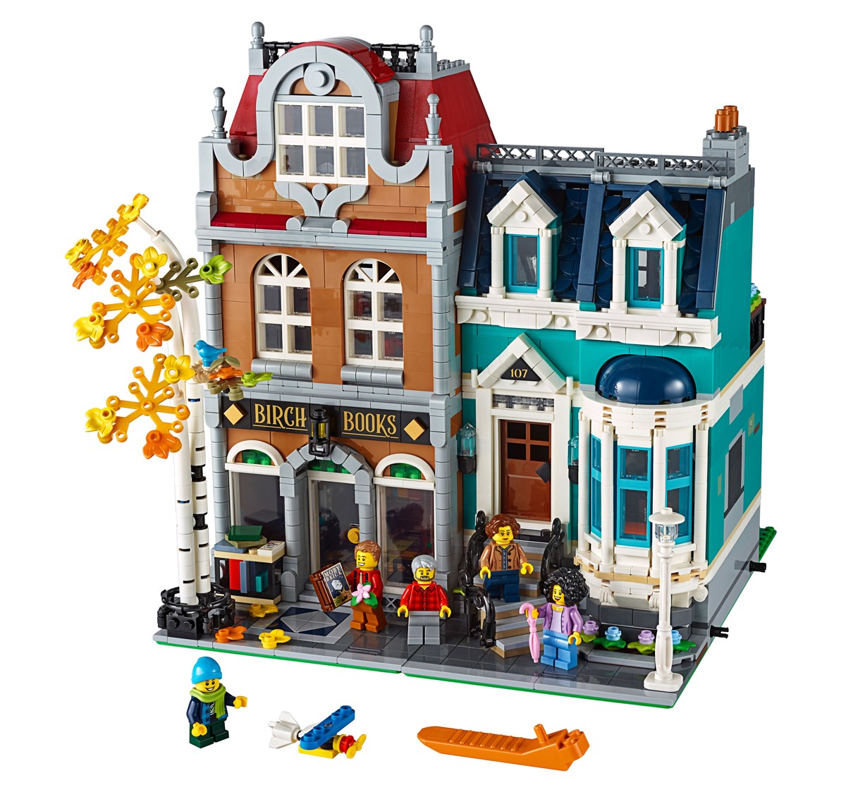 LEGO Creator Expert Bookshop 10270 Building Kit (2,504 Pieces), 16Y+