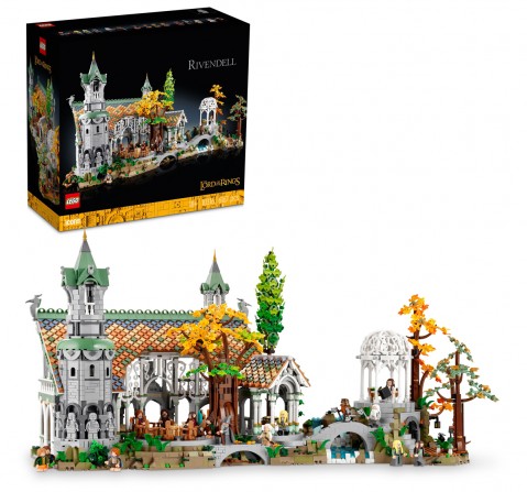 LEGO Icons The Lord Of The Rings: Rivendell 10316 Building Kit (6,167 Pieces), 18Y+