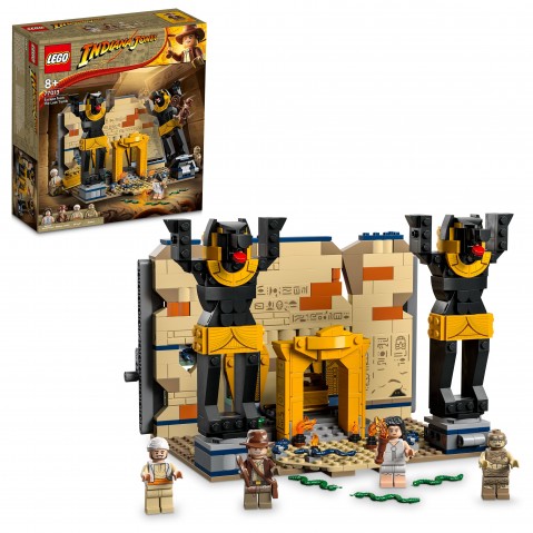 LEGO Indiana Jones Escape from the Lost Tomb 77013 Building Kit (600 Pieces), 8Y+, Multicolour