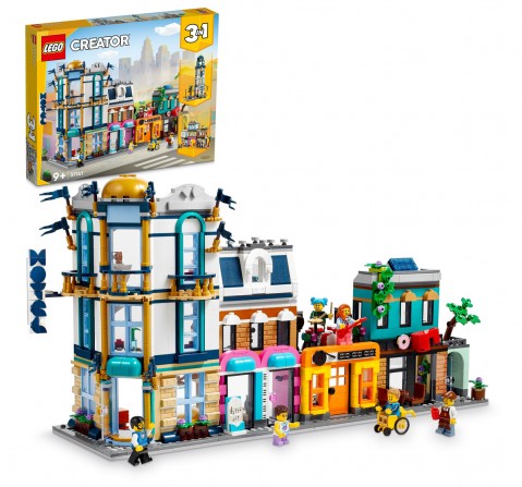 LEGO Creator Main Street 31141 Building Toy Set (1,459 Pieces), 9Y+