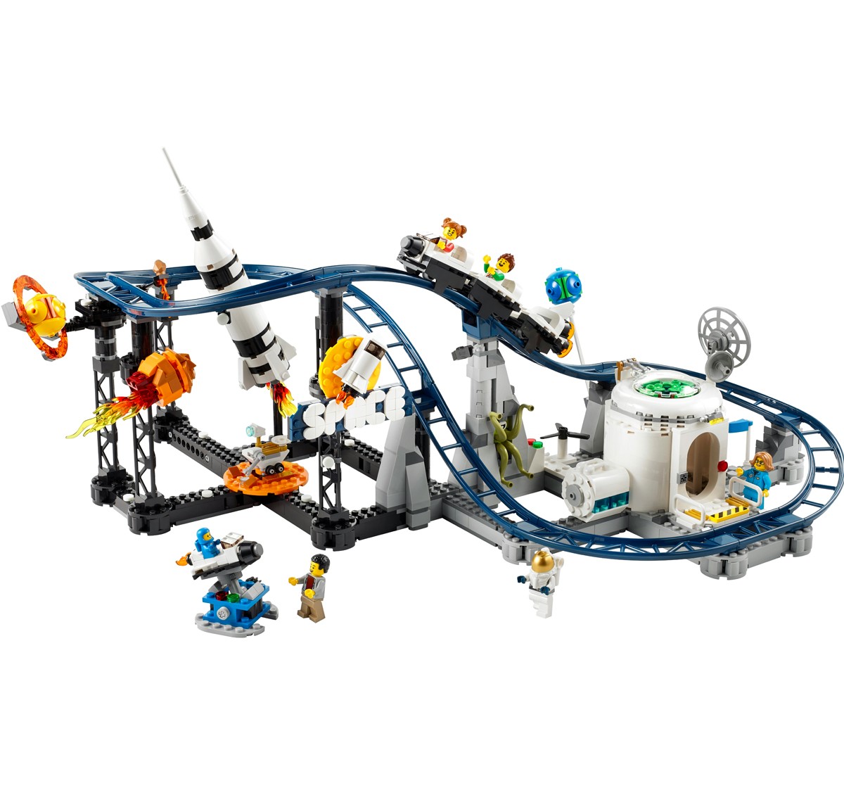 LEGO Creator Space Roller Coaster 31142 Building Toy Set (874 Pieces), 9Y+