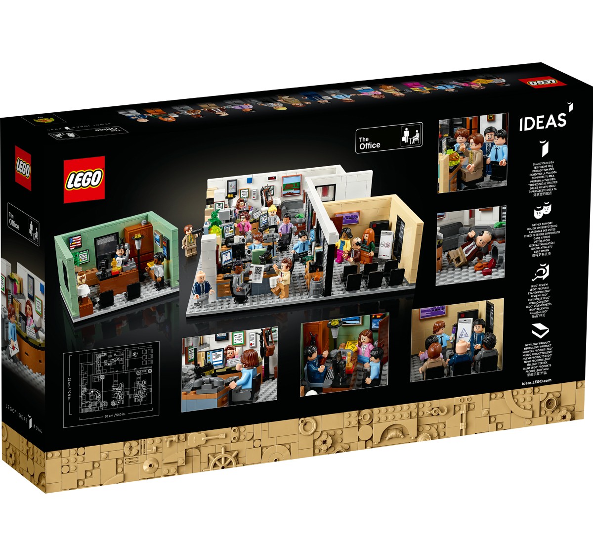 LEGO Ideas The Office 21336 Building Kit for Adults (1,164 Pieces), 18Y+