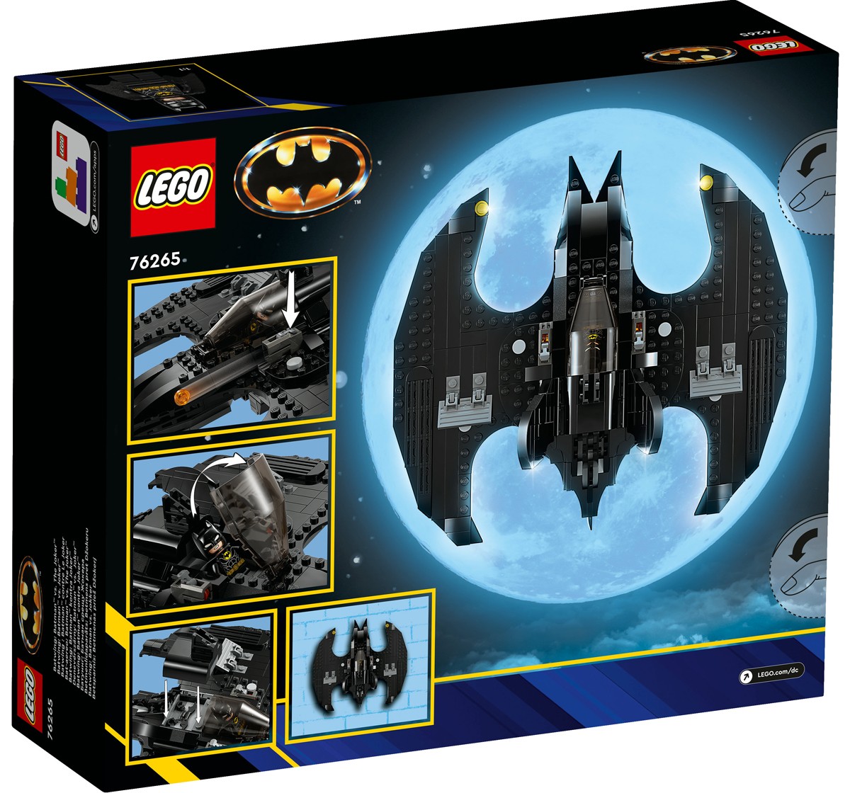 LEGO DC Batwing: Batman vs. The Joker 76265 Building Toy Set (357 Pieces), 8Y+