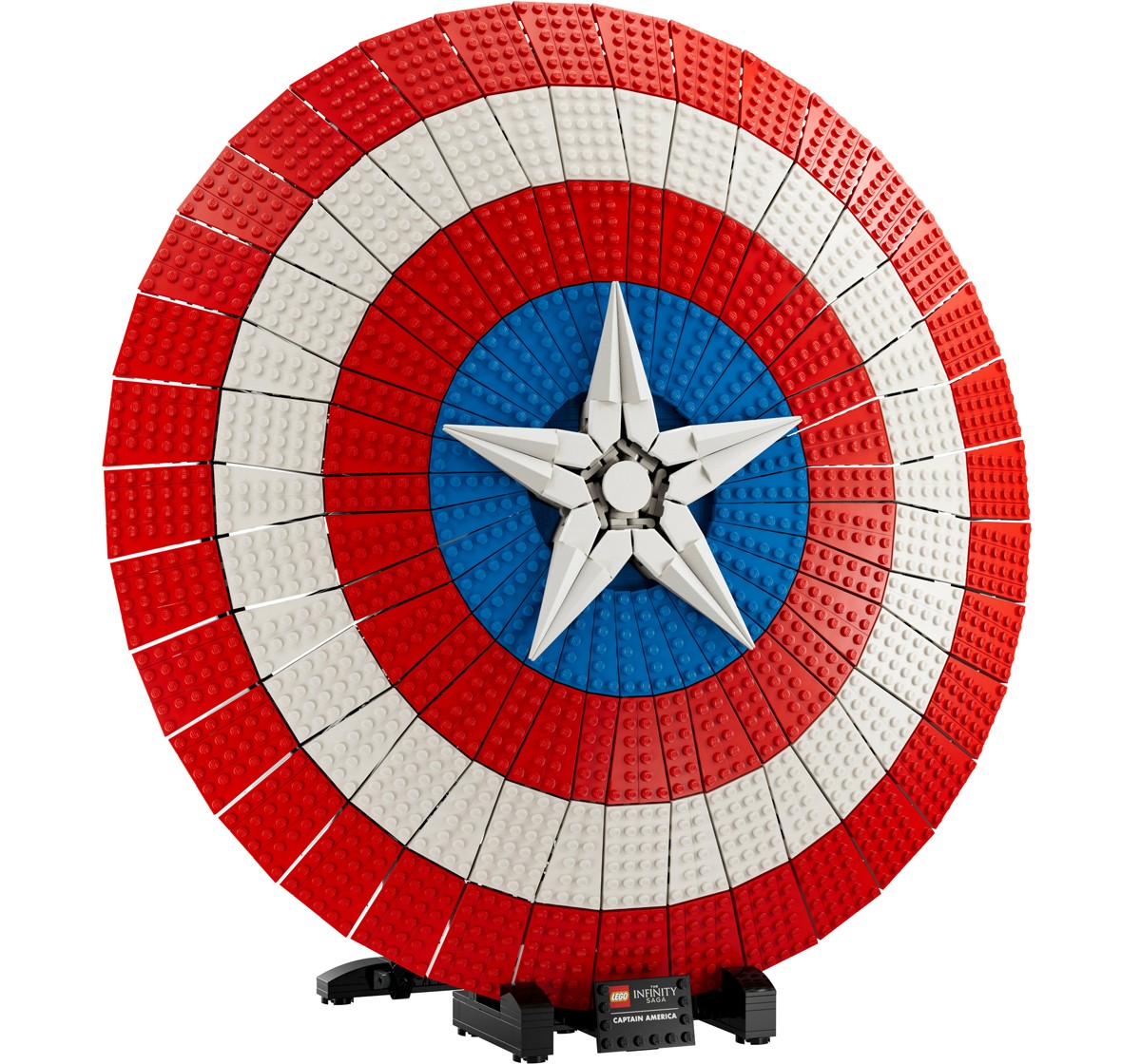 LEGO Marvel Captain Americas Shield 76262 Building Kit (3,128 Pieces), 18Y+