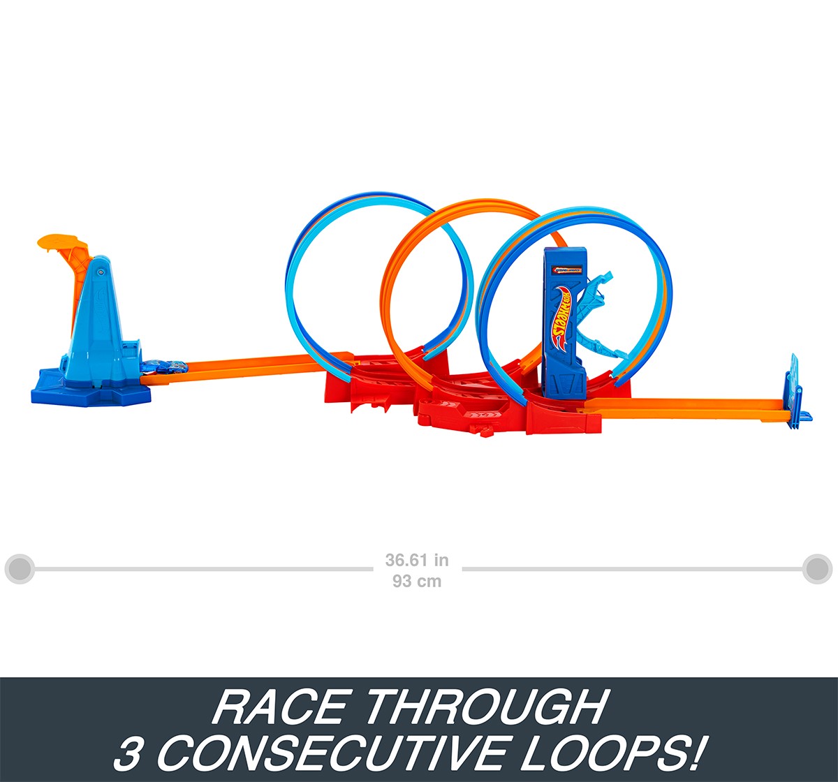 Hot Wheels Ultra Hots Track Builder Loop Madness, 4Y+, Multicolour