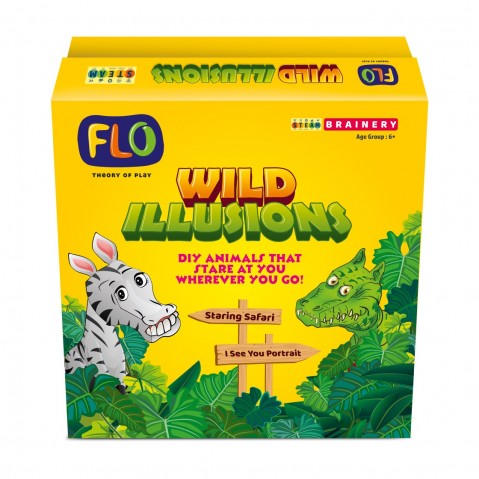 Flo Wild Illusions science craft kit for kids Multicolour 6Y+