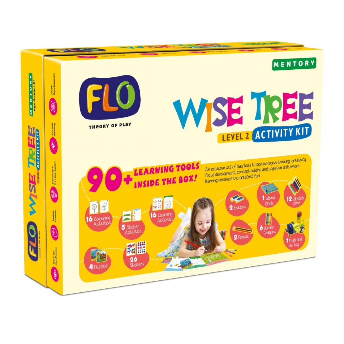 Flo Wise Tree Level 2 learning kit for kids Multicolour 5Y+