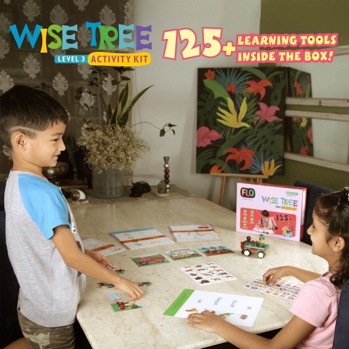 Flo Wise Tree Level 3 learning kit for kids Multicolour 5Y+