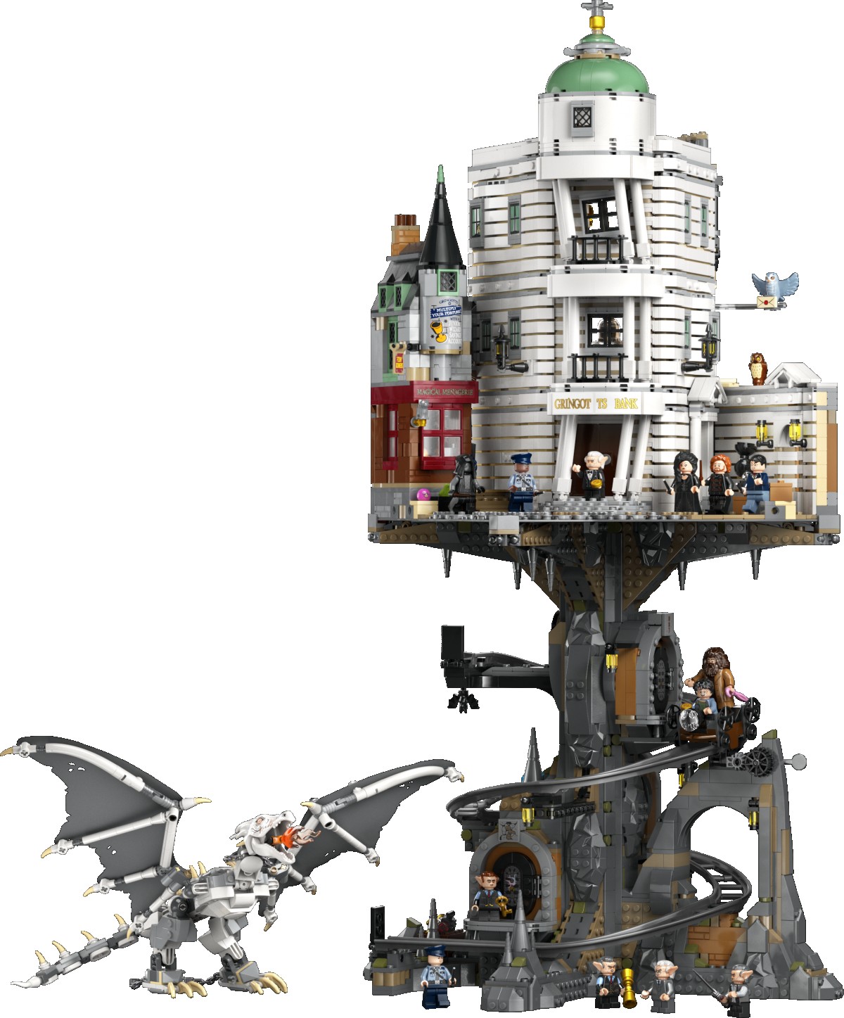 LEGO Harry Potter Gringotts Wizarding Bank  Collectors' Edition  Building Kit 76417( 4801 Pieces), 18Y+, Multicolour