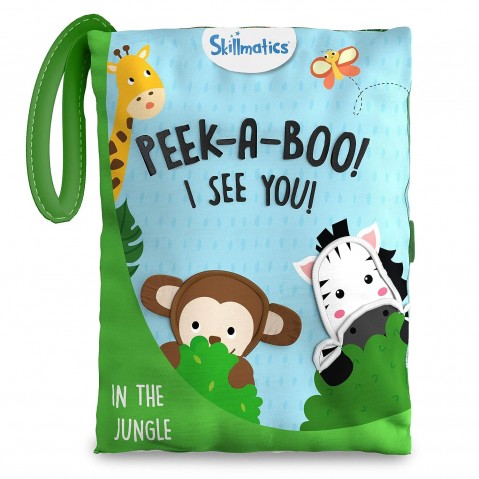 Skillmatics Peek-A-Boo I See You Jungle, 12M+, Multicolour