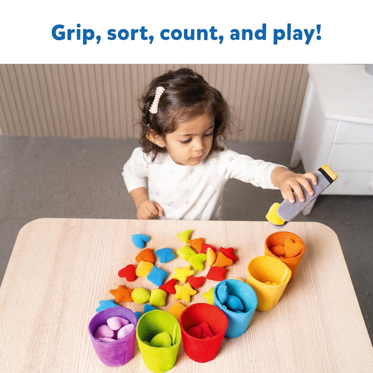 Skillmatics Rainbow Sorting, 3Y+, Multicolour