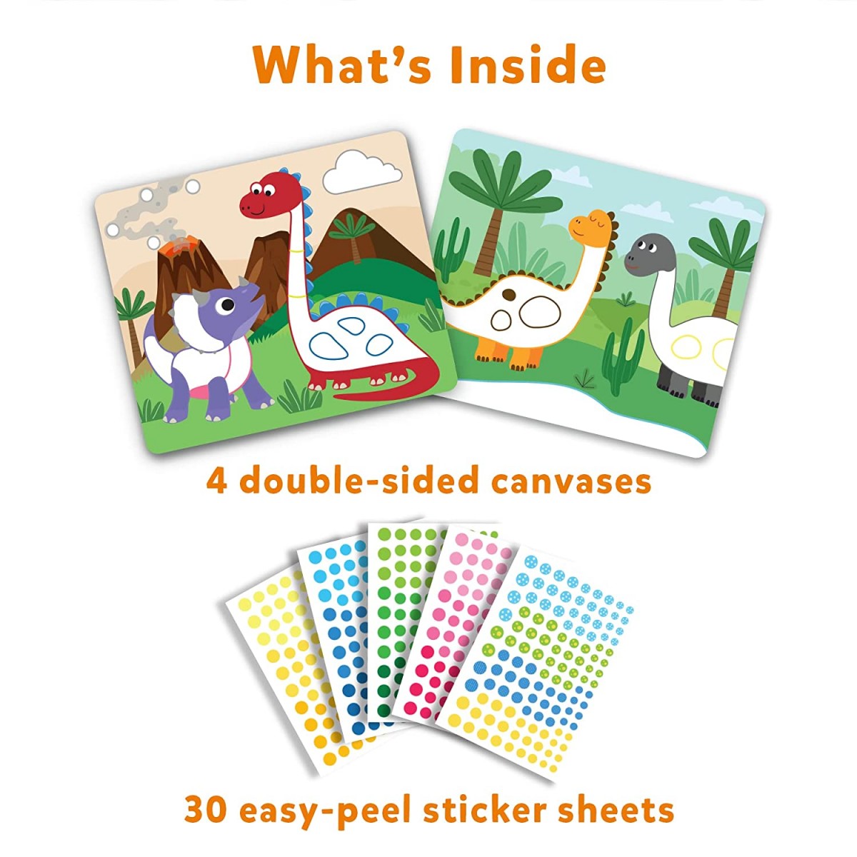 Skillmatics Dot it! World Of Dinosaur, 3Y+, Multicolour