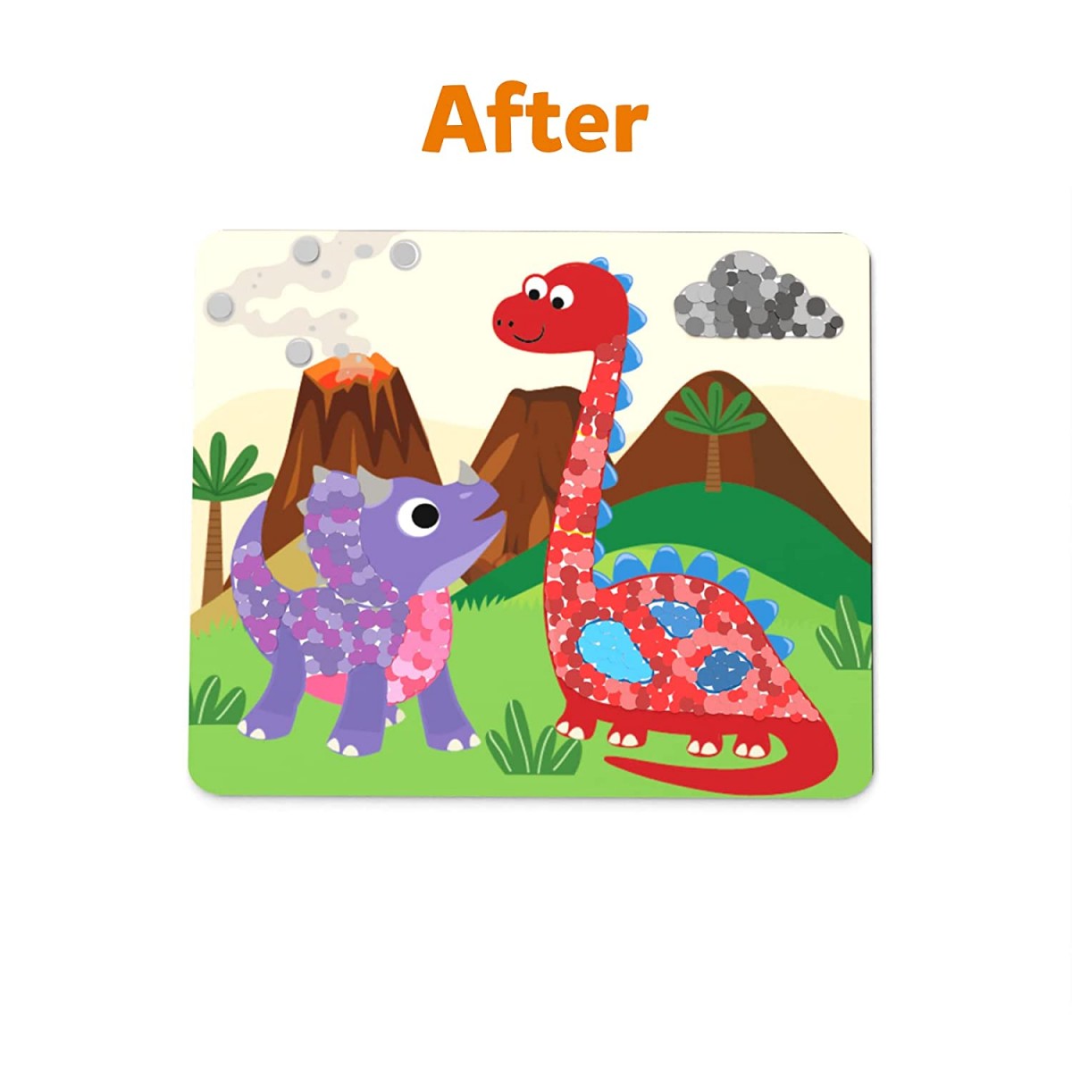 Skillmatics Dot it! World Of Dinosaur, 3Y+, Multicolour