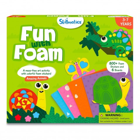 Skillmatics Fun with Foam Amazing Animal, 3Y+, Multicolour