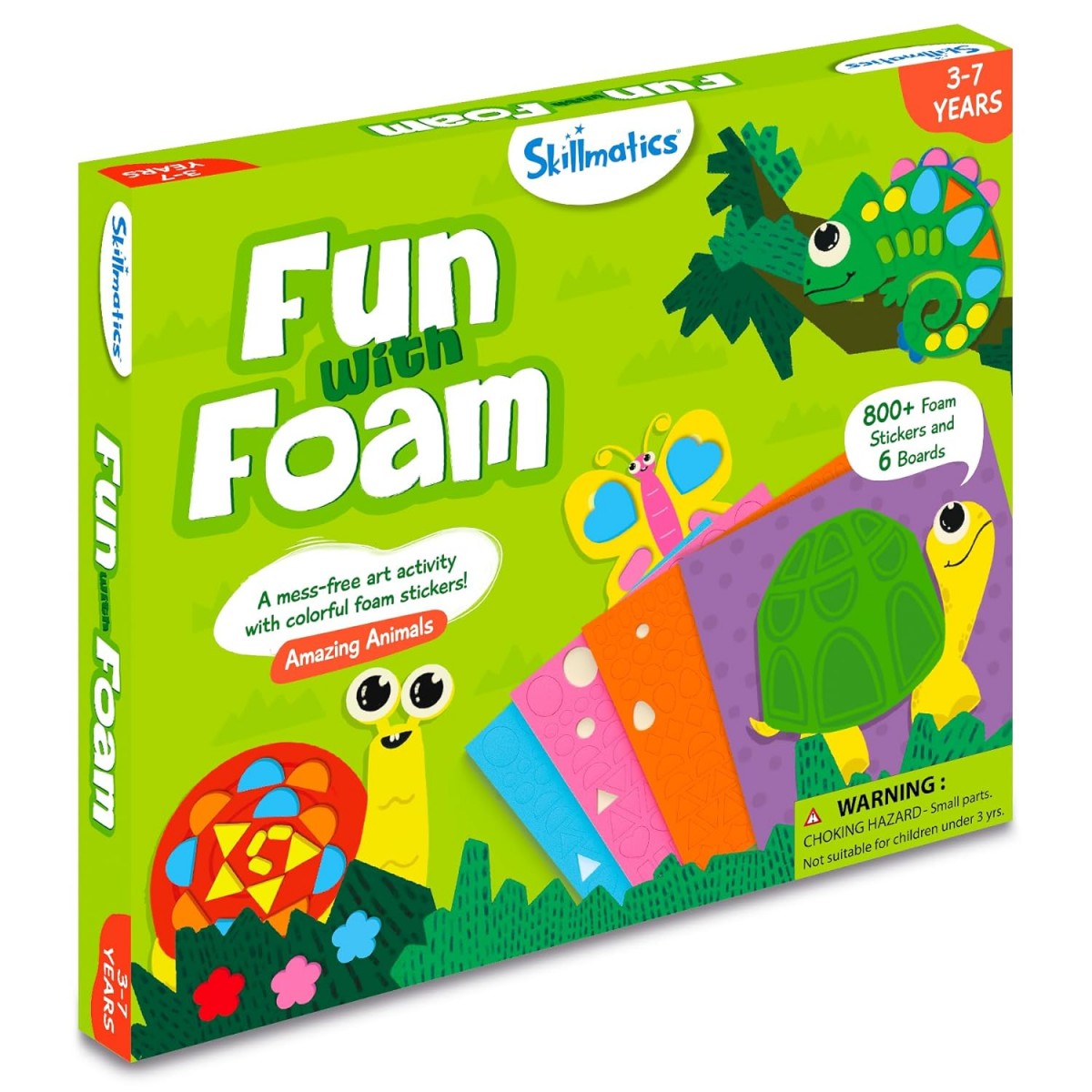 Skillmatics Fun with Foam Amazing Animal, 3Y+, Multicolour