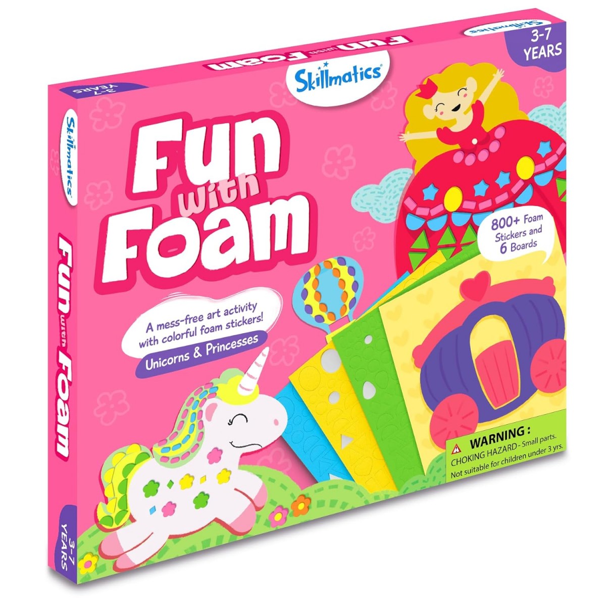 Skillmatics Fun with Foam Unicorn and Princess, 3Y+, Multicolour