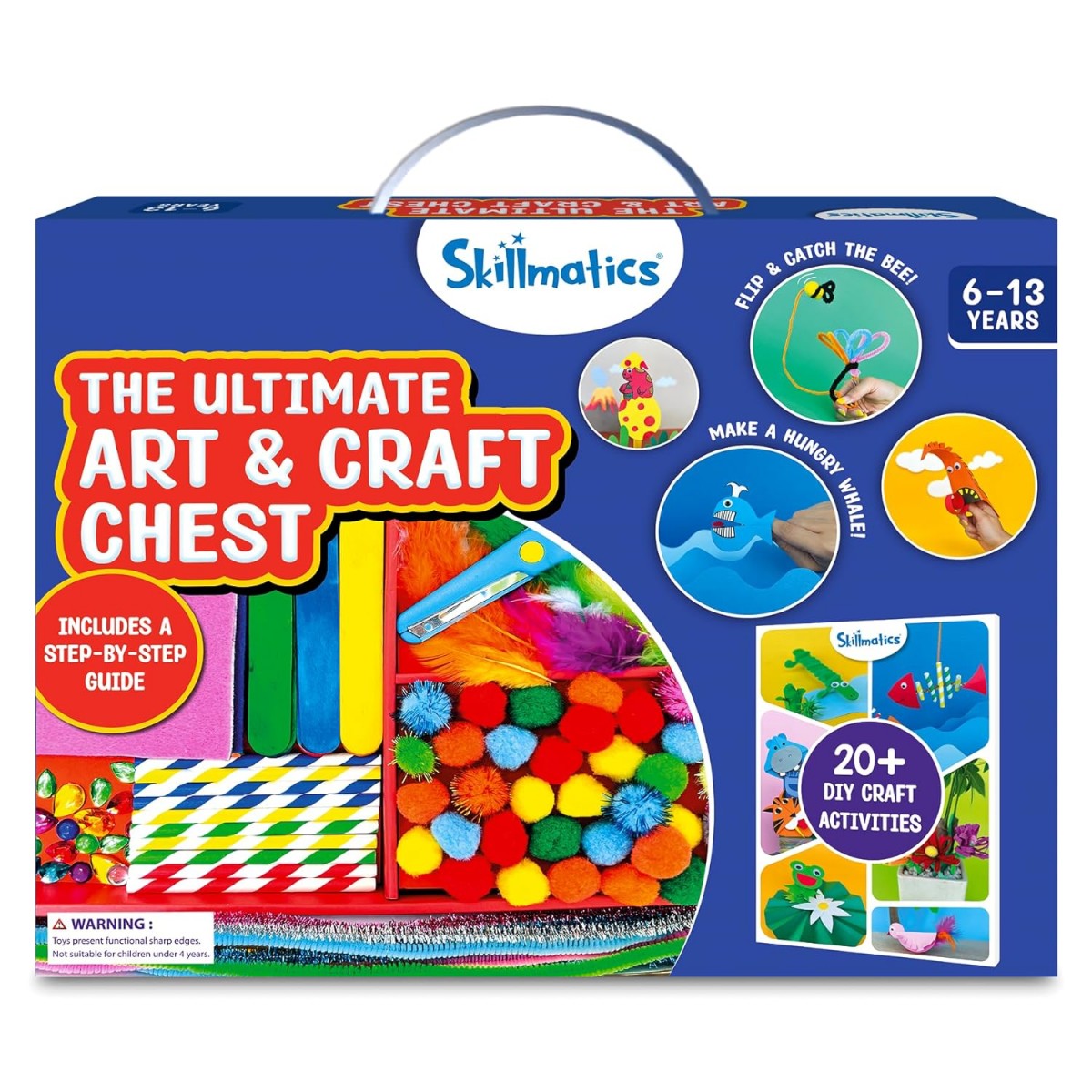 Skillmatics The Ultimate Art & Craft Kit, 3Y+, Multicolour