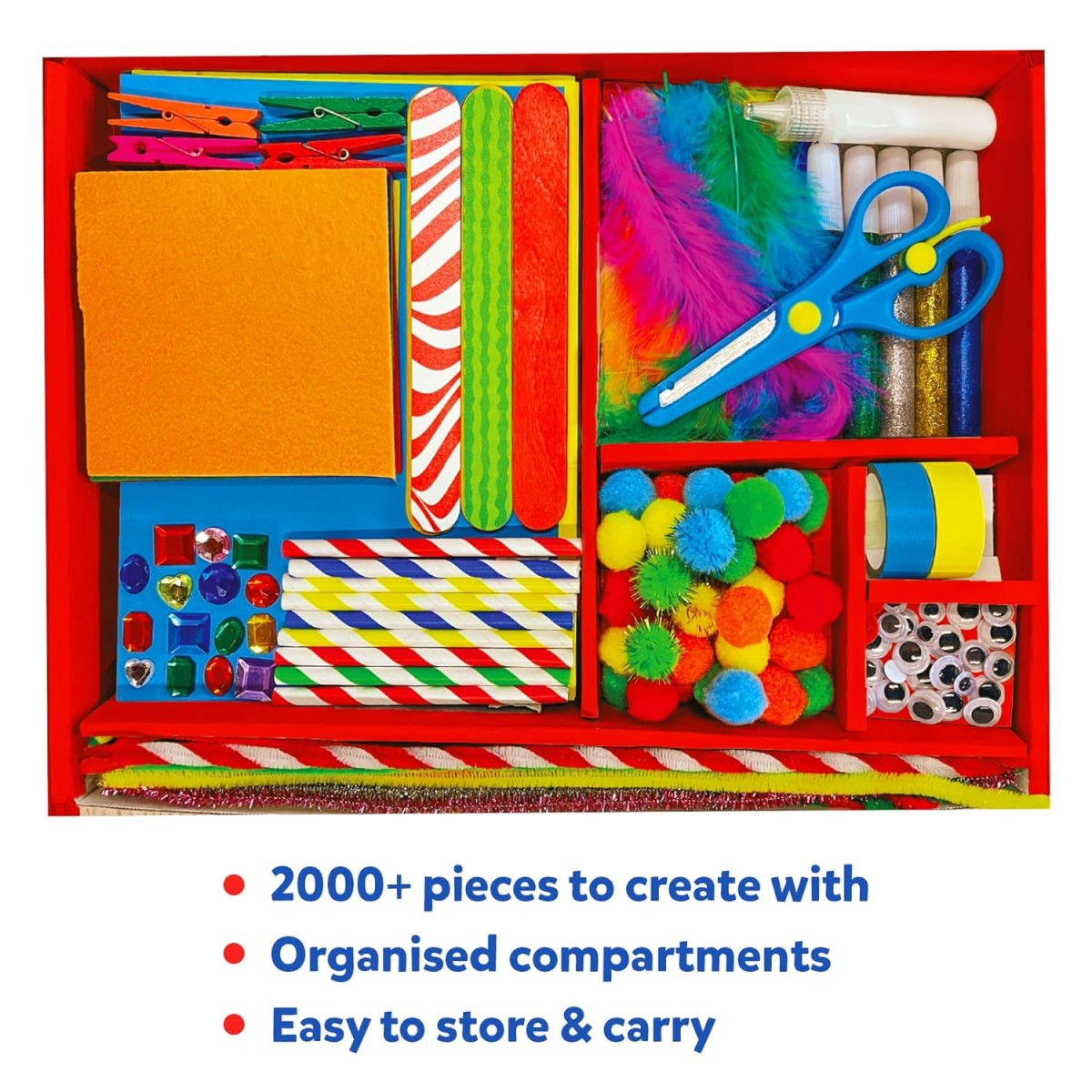 Skillmatics The Ultimate Art & Craft Kit, 3Y+, Multicolour
