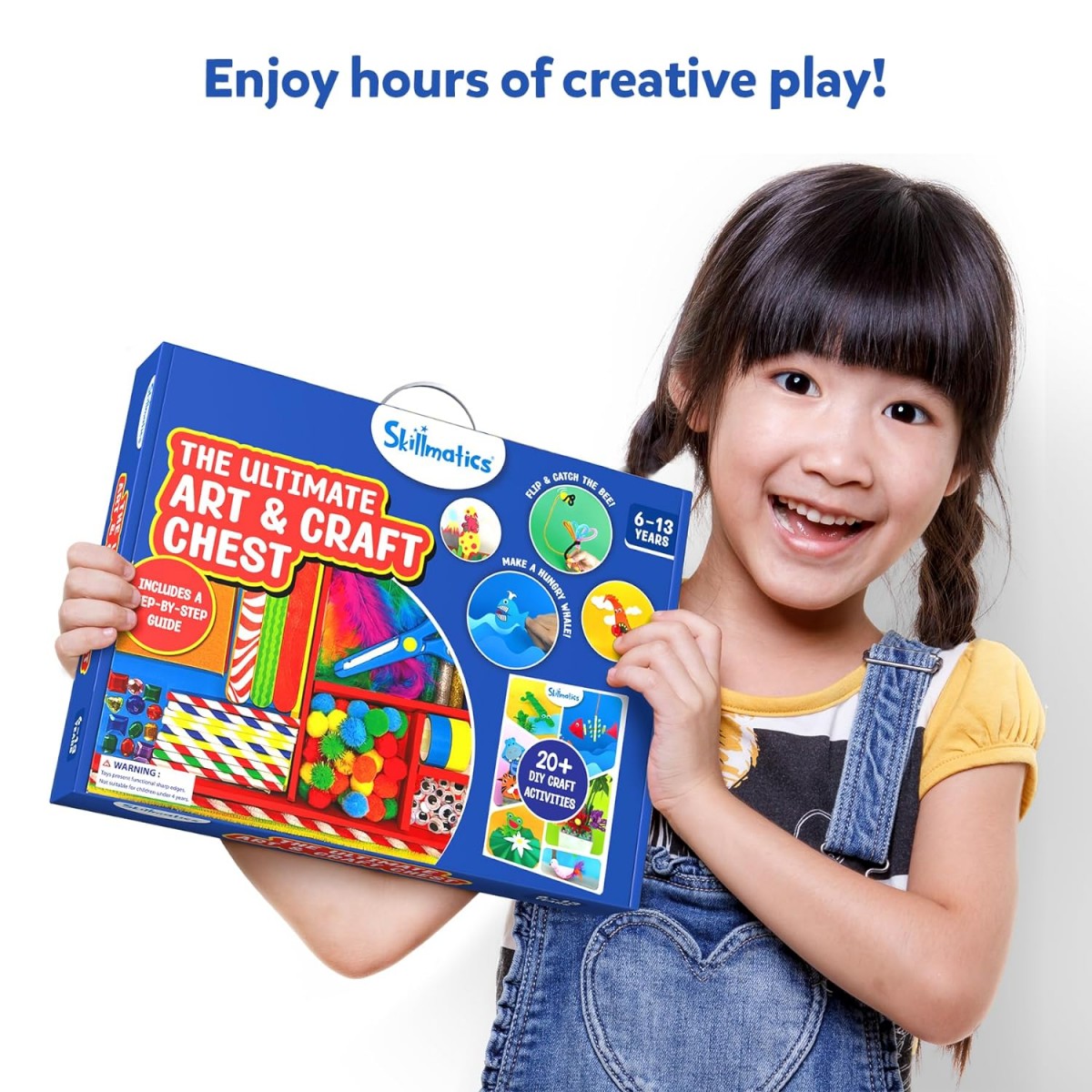 Skillmatics The Ultimate Art & Craft Kit, 3Y+, Multicolour