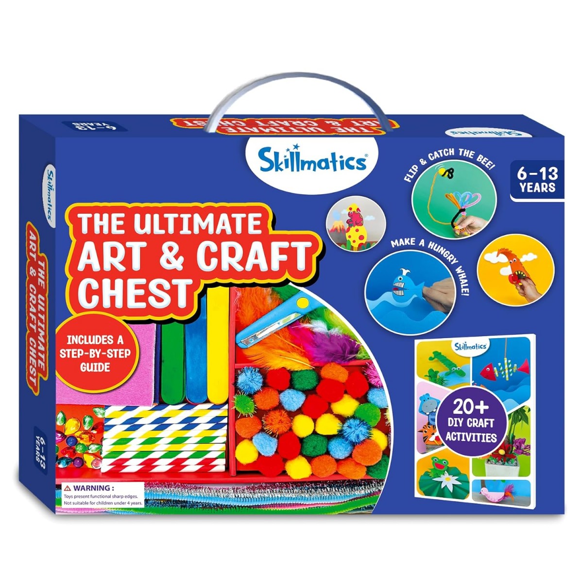 Skillmatics The Ultimate Art & Craft Kit, 3Y+, Multicolour