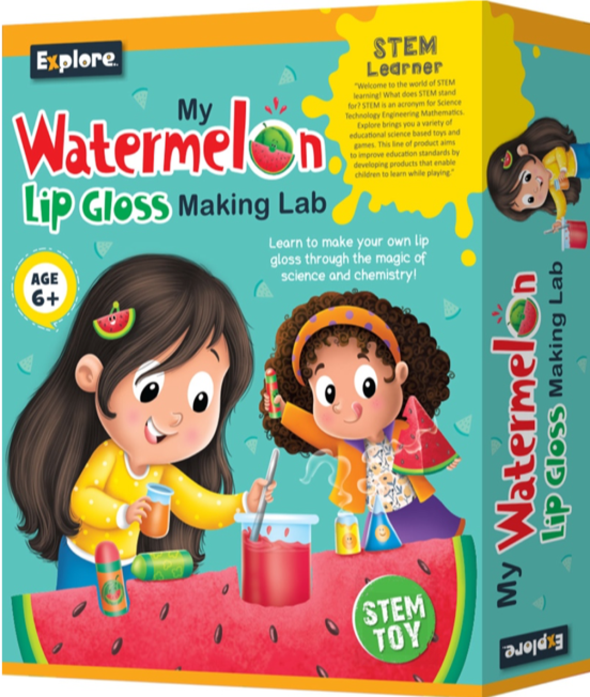 Eksploe My Watermelon Lip gloss making lab, 8Y+, Multicolour