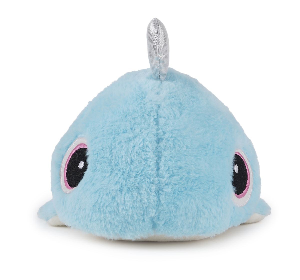 Jeannie Magic Sky Blue Baby Whale Soft and Cuddly Toy, 0M+