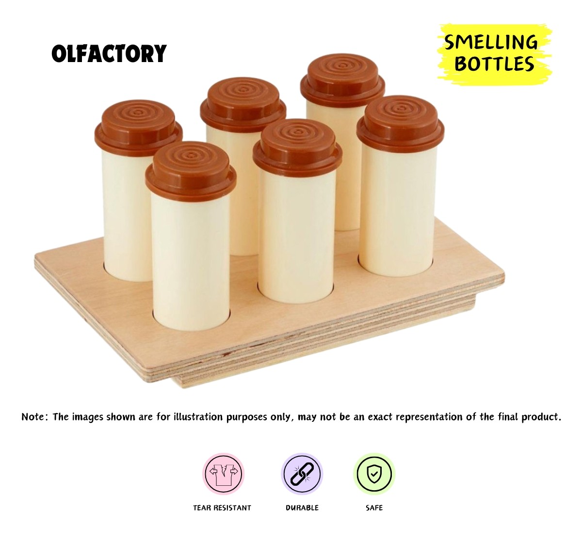 NerdNerdy Sensory Integration Kit 1, Developed by Occupational Therapist, can be used in therapy centres & at home by parents of special needs kids