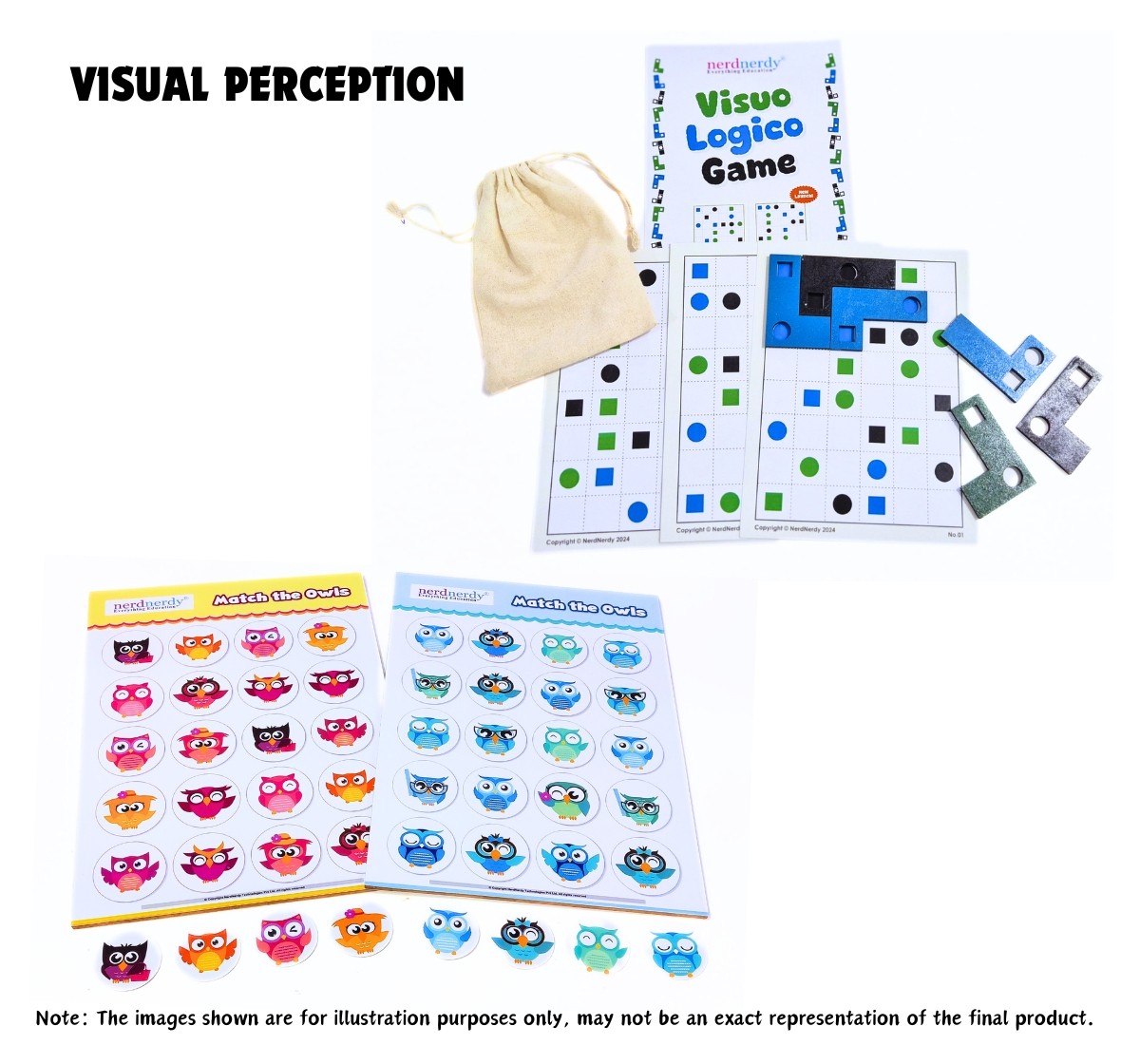 NerdNerdy Sensory Integration Kit 2, Developed by Occupational Therapist, can be used in therapy centres & at home by parents of special needs kids