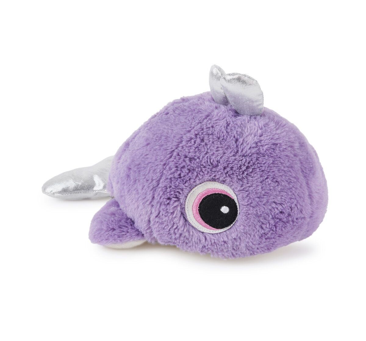 Jeannie Magic Berry Purple Baby Whale Soft and Cuddly Toy, 0M+