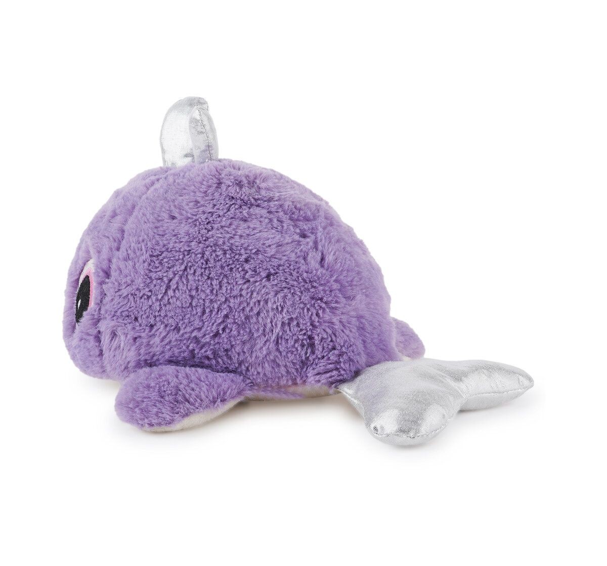 Jeannie Magic Berry Purple Baby Whale Soft and Cuddly Toy, 0M+