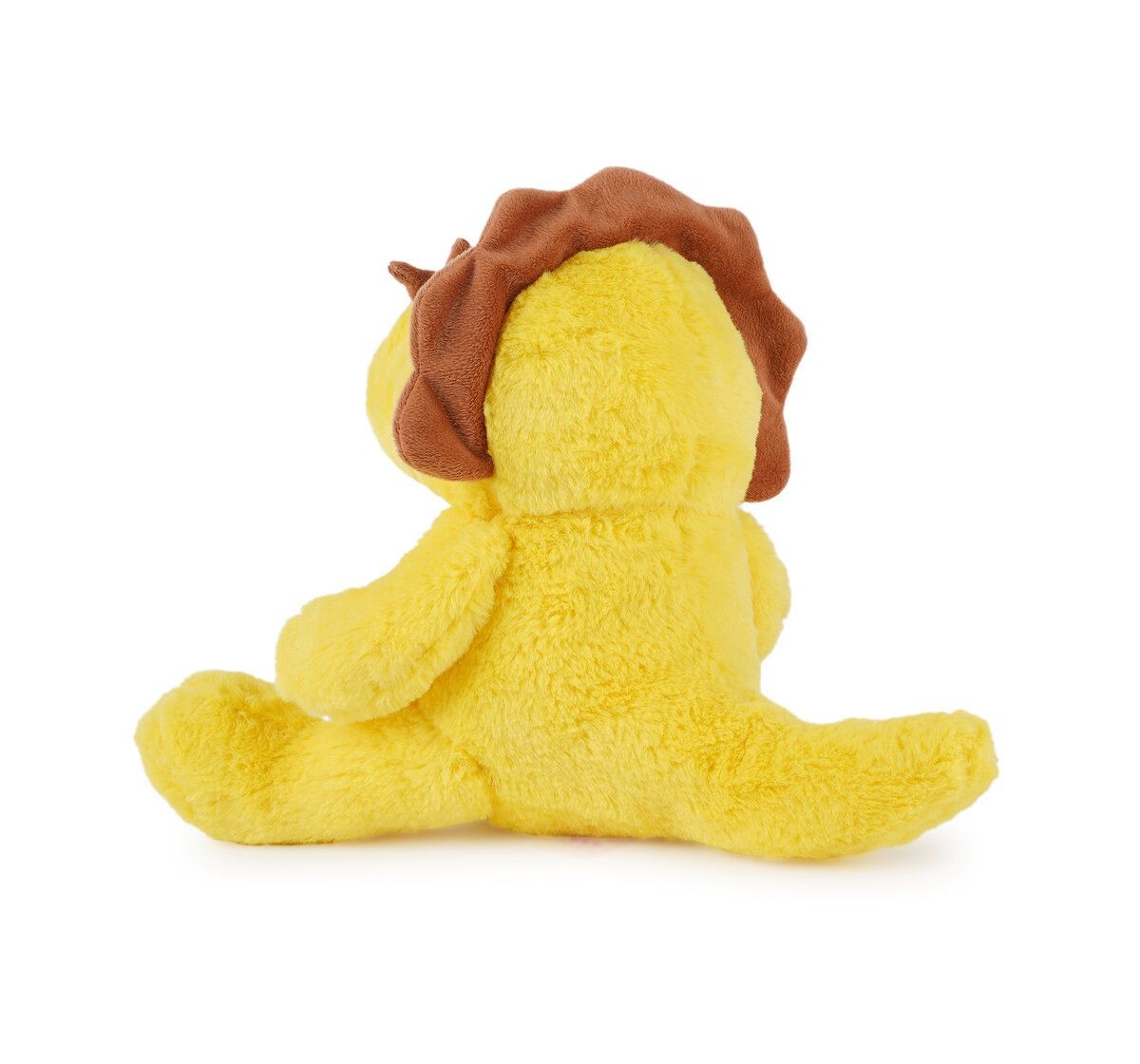 Jeannie Magic Sunny Yellow Dino with Sparkly Eyes, Soft and Cuddly Toy, 0M+