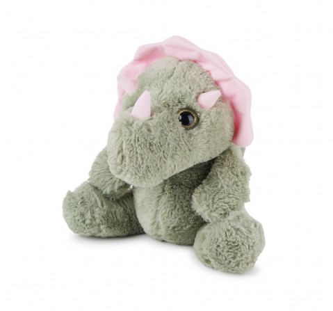 Jeannie Magic Forest Dinosaur with Sparkly Eyes, Green, Soft and Cuddly Toy, 0M+