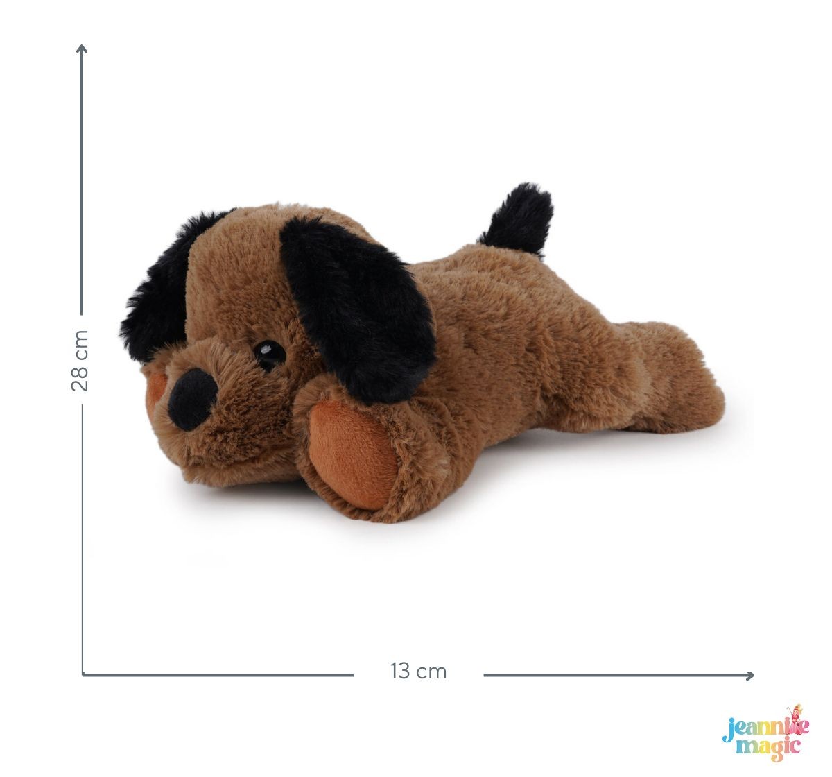 Jeannie Magic Coco Puppy Brown Soft Toy Soft and Cuddly Toy, 0M+