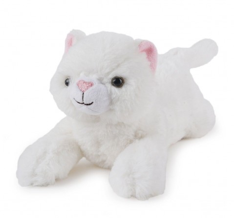 Jeannie Magic Orange Sleepy Cat Soft and Cuddly Toy, 0M+