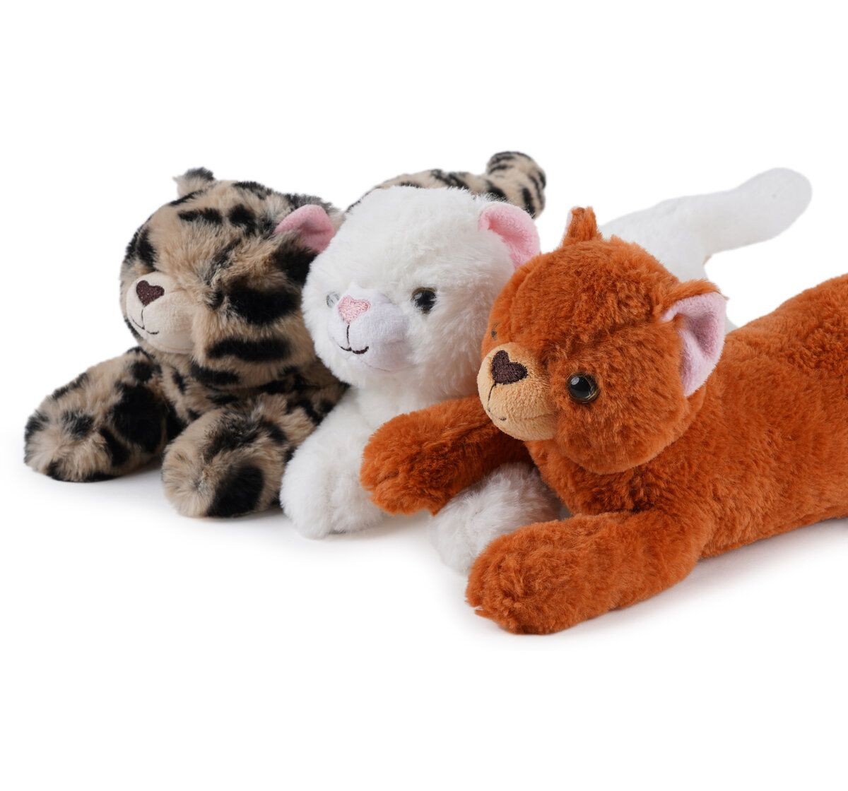 Jeannie Magic Vanilla White'Sleepy Cat Soft and Cuddly Toy, 0M+