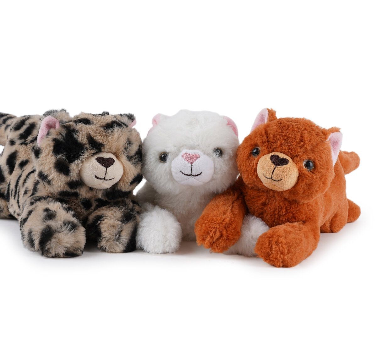 Jeannie Magic Vanilla White'Sleepy Cat Soft and Cuddly Toy, 0M+