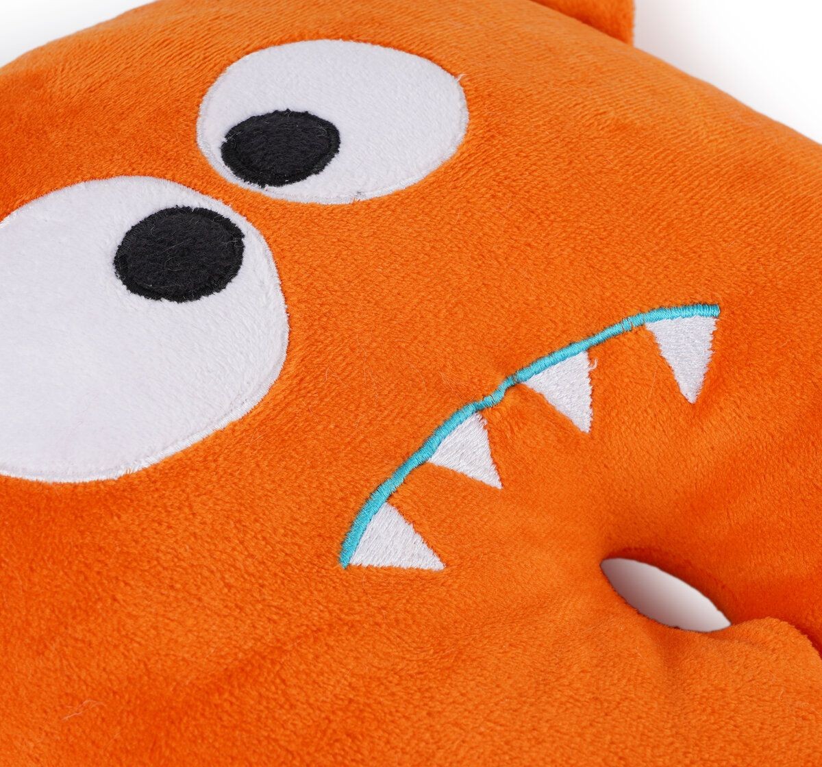 Jeannie Magic Deep Orange Cuddly Monster Soft Toy Soft and Cuddly Toy, 0M+