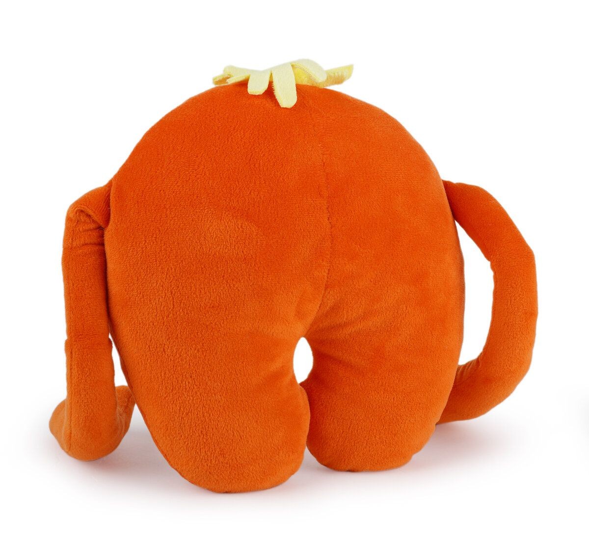 Jeannie Magic Deep Orange Cuddly Monster Soft Toy Soft and Cuddly Toy, 0M+