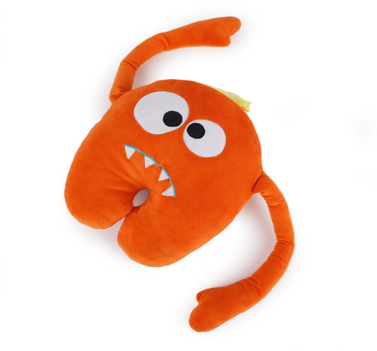 Jeannie Magic Deep Orange Cuddly Monster Soft Toy Soft and Cuddly Toy, 0M+