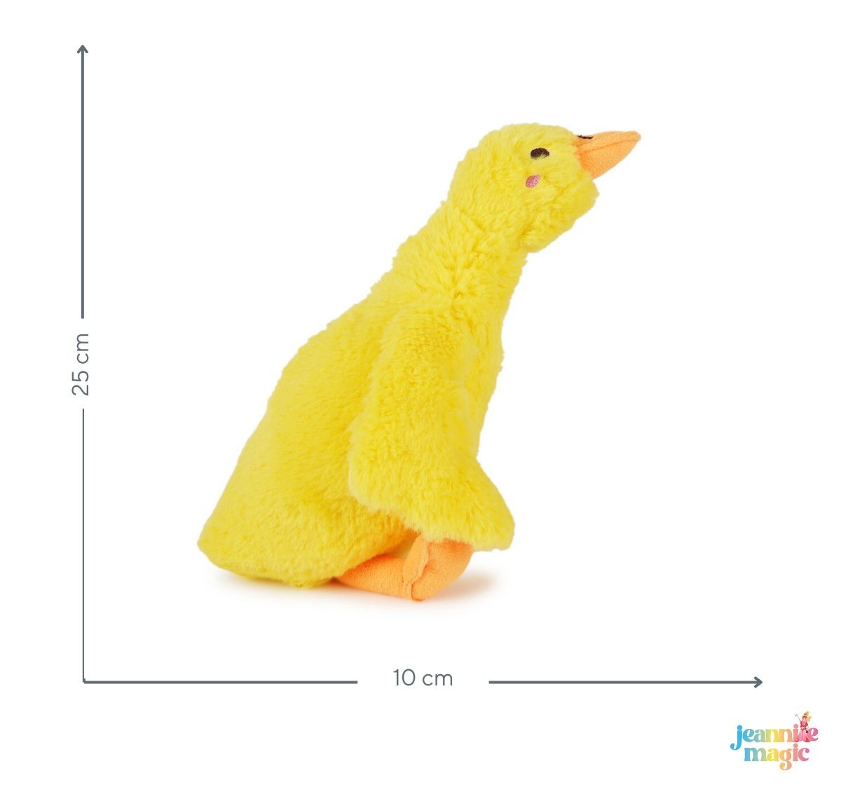 Jeannie Magic Duckling Soft Toy Baby Farm Animal, 0M+