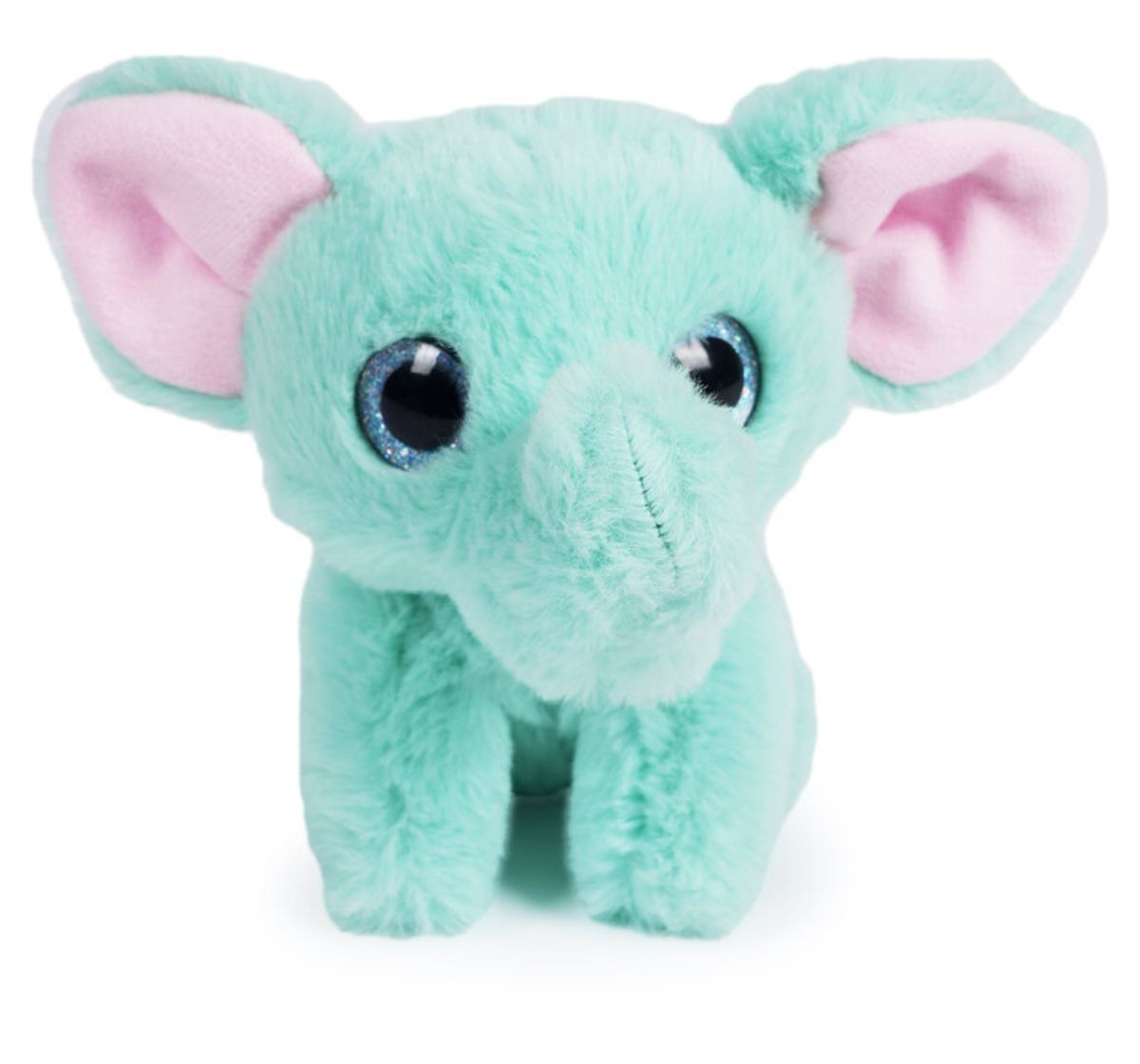 Jeannie Magic Sparkly Eyes Palm Pal Elephant Soft Toy, 0M+