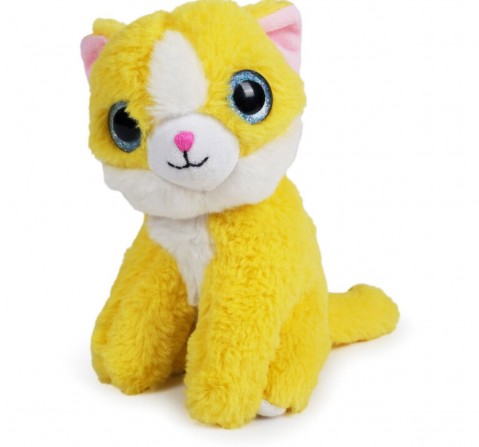 Jeannie Magic Sparkly Eyes Palm Pal Cat Soft Toy, 0M+