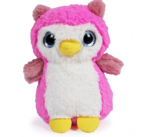 Jeannie Magic Sparkly Eyes Palm Pal Pink Penguin Soft Toy, 0M+